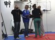 Ensaio com a Katana